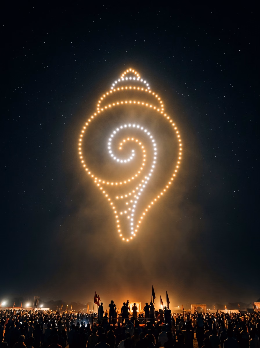 Spiritual Drone Shows