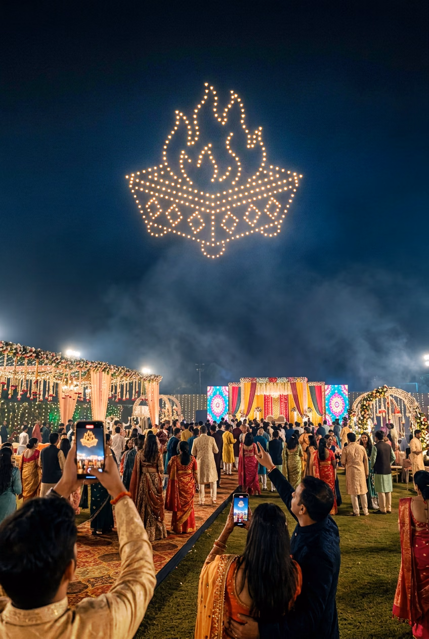Wedding Drone Shows