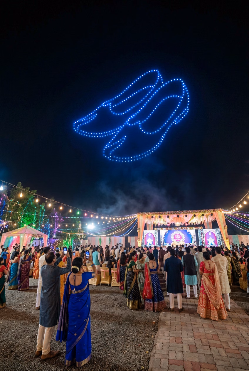 Wedding Drone Shows