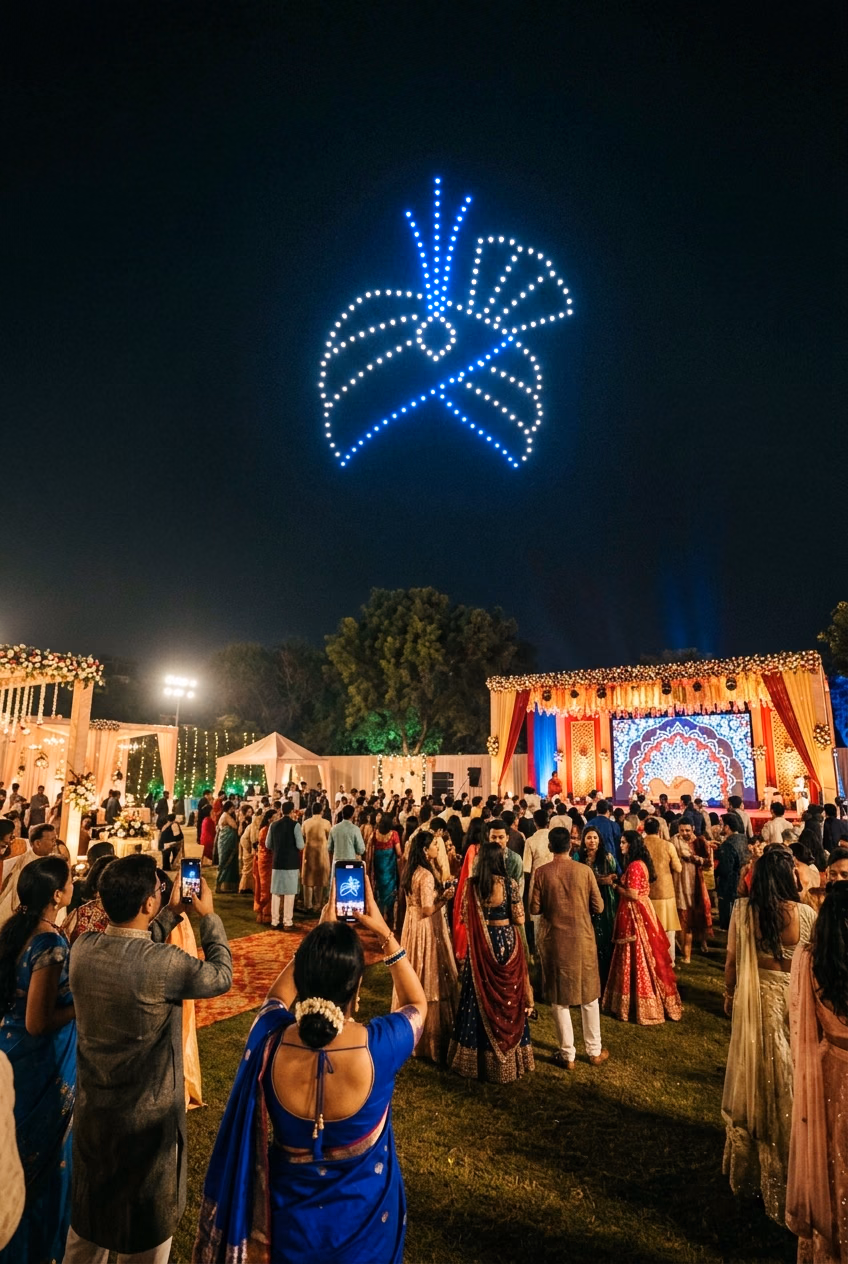 Wedding Drone Shows